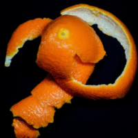 orange peel trick
